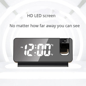 LED Digital Projection Alarm Clock